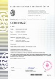 certifikát LINER